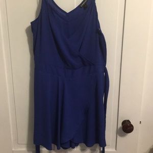 Royal blue romper